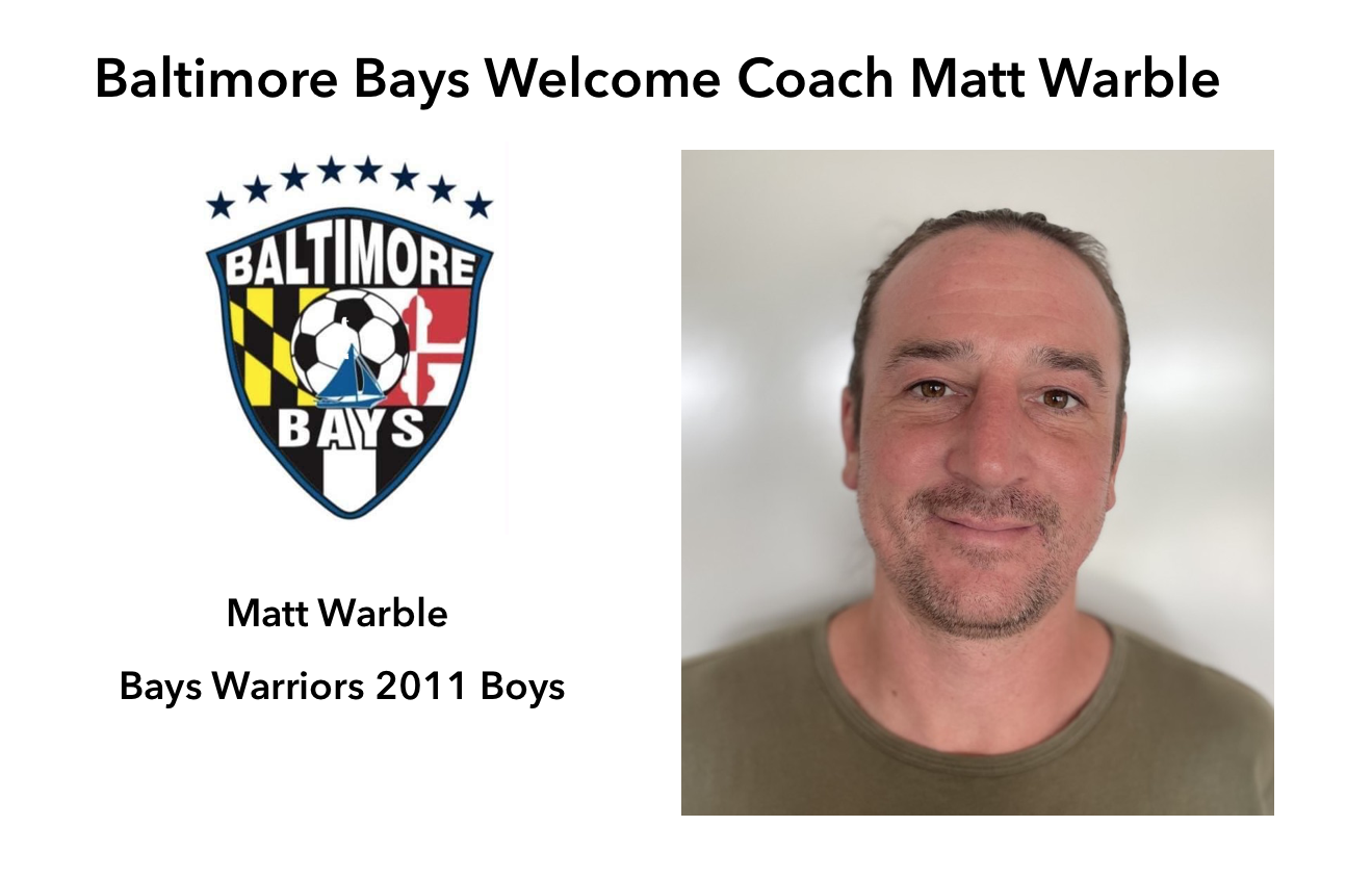 Bays Welcome Coach Matt Warble